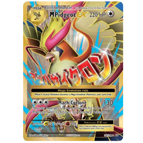Pokemon TCG M Pidgeot EX XY Evolutions 105/108