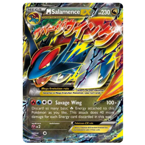 Pokemon TCG M Salamence EX XY Promo XY171