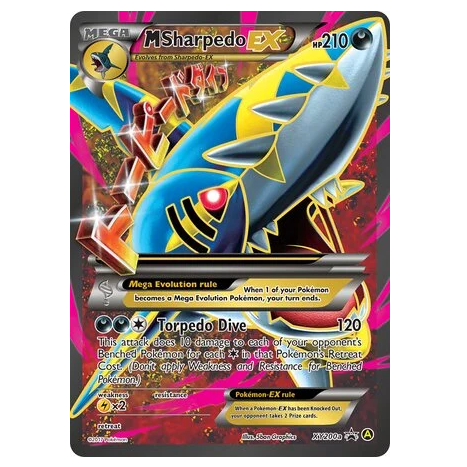 Pokemon TCG M Sharpedo EX Promo XY200a