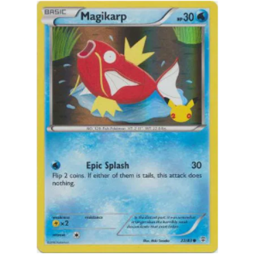 Pokemon TCG Magikarp (20th Anniversary) 22/83