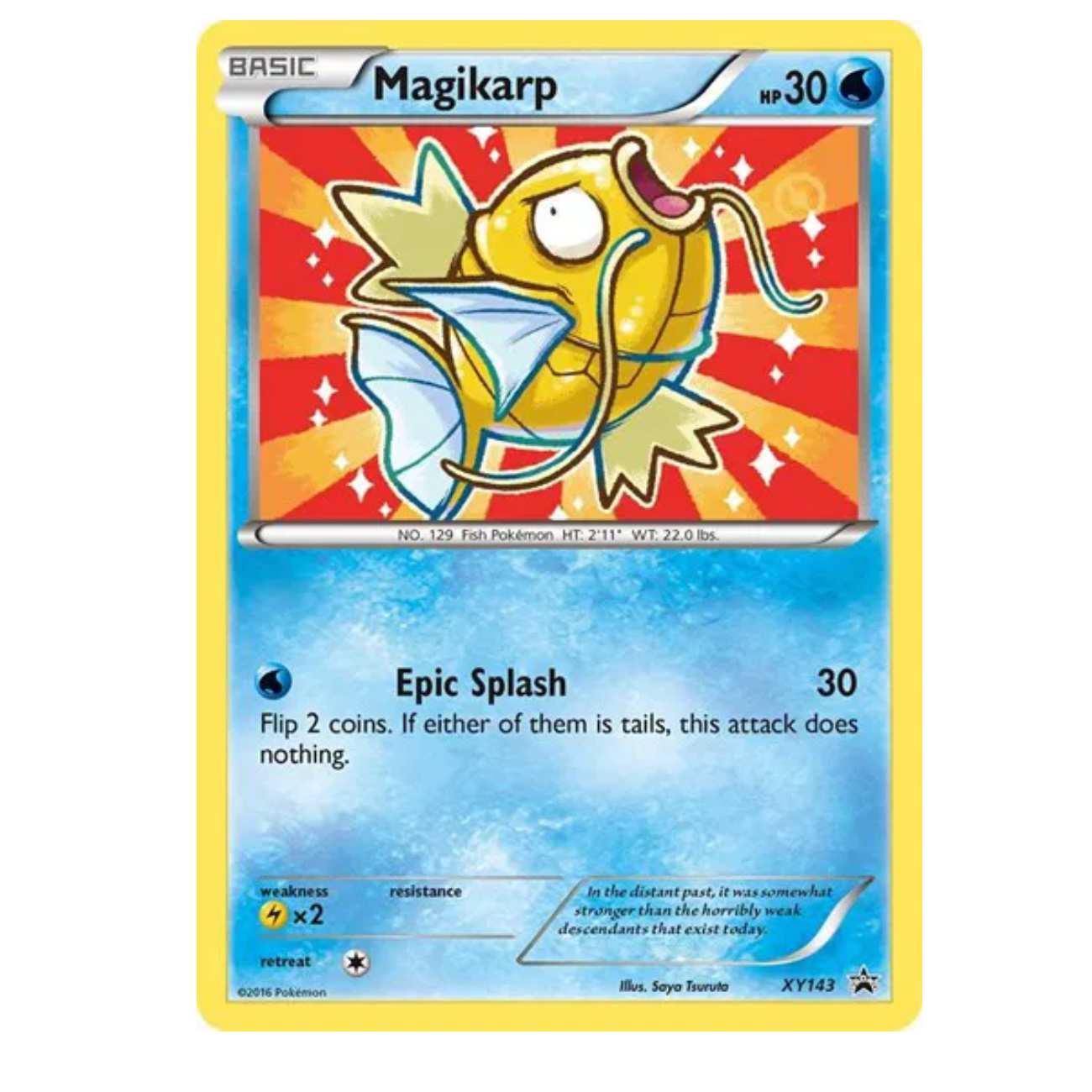 Pokemon TCG Magikarp Promo XY143