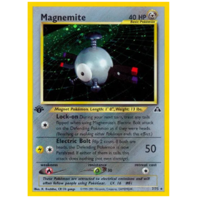 Pokemon TCG Magnemite Neo Discovery 7/75