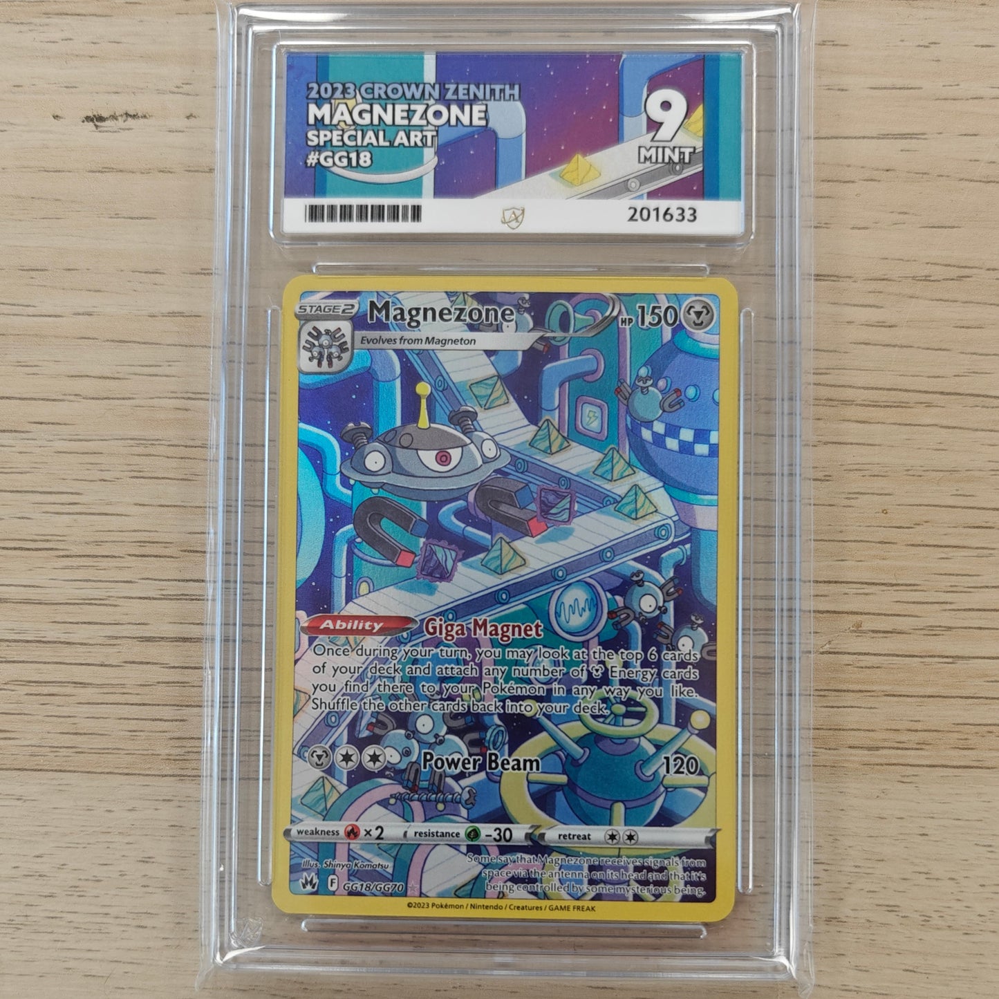 Pokemon TCG Magnezone Crown Zenith: Galarian Gallery (ACE 9)