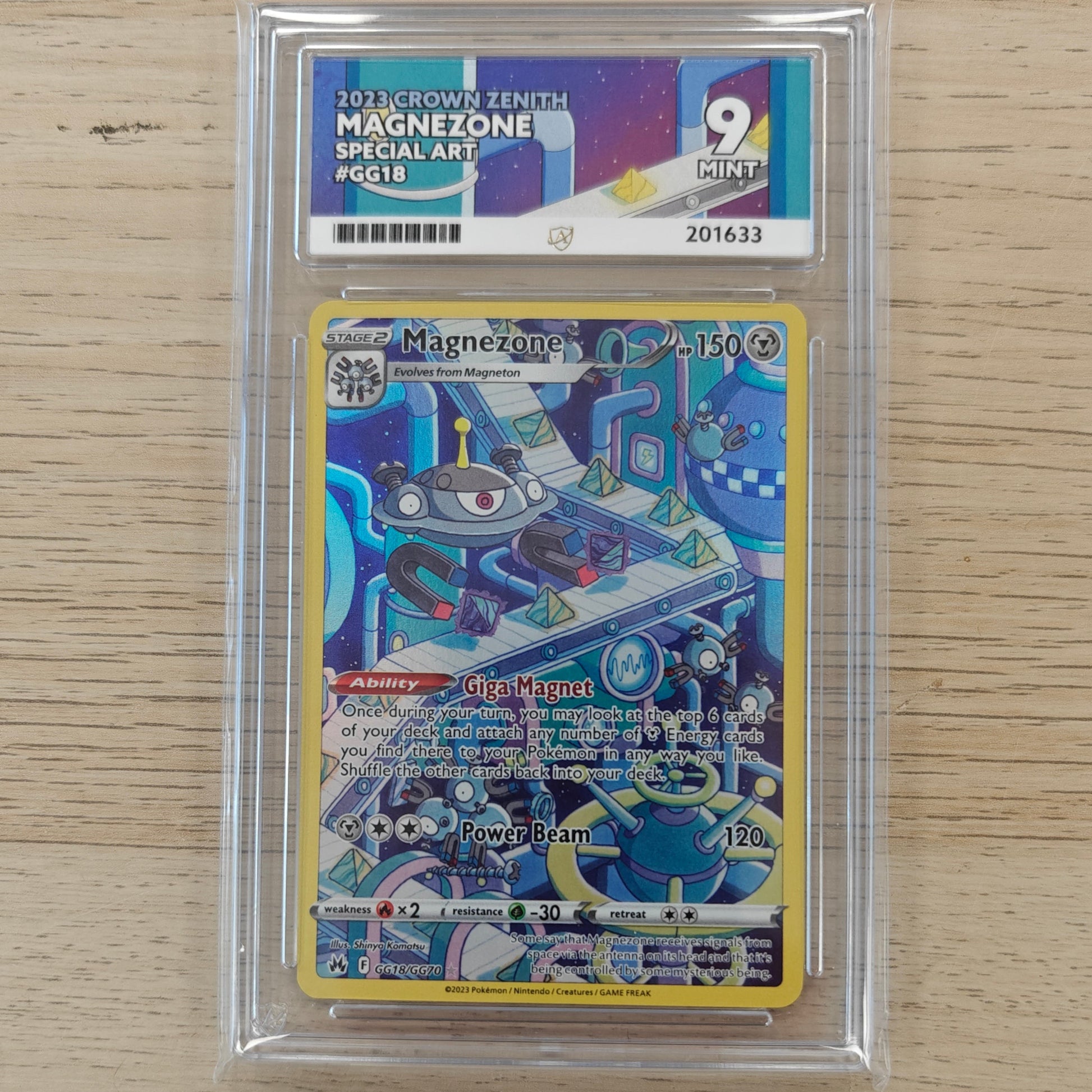 Pokemon TCG Magnezone Crown Zenith: Galarian Gallery (ACE 9)