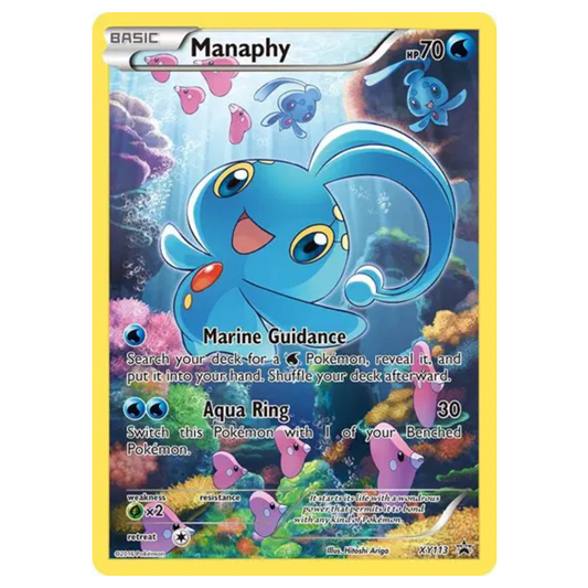 Pokemon TCG Manaphy Promo XY113