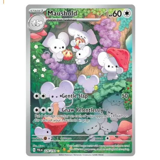 Pokemon TCG Maushold Paldea Evolved 226/193