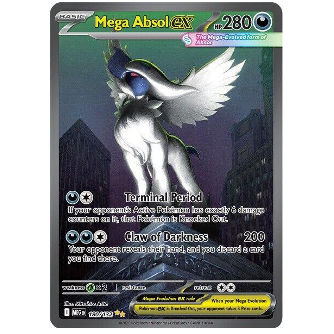 Pokemon TCG Mega Absol Ex Mega Evolution 180/132