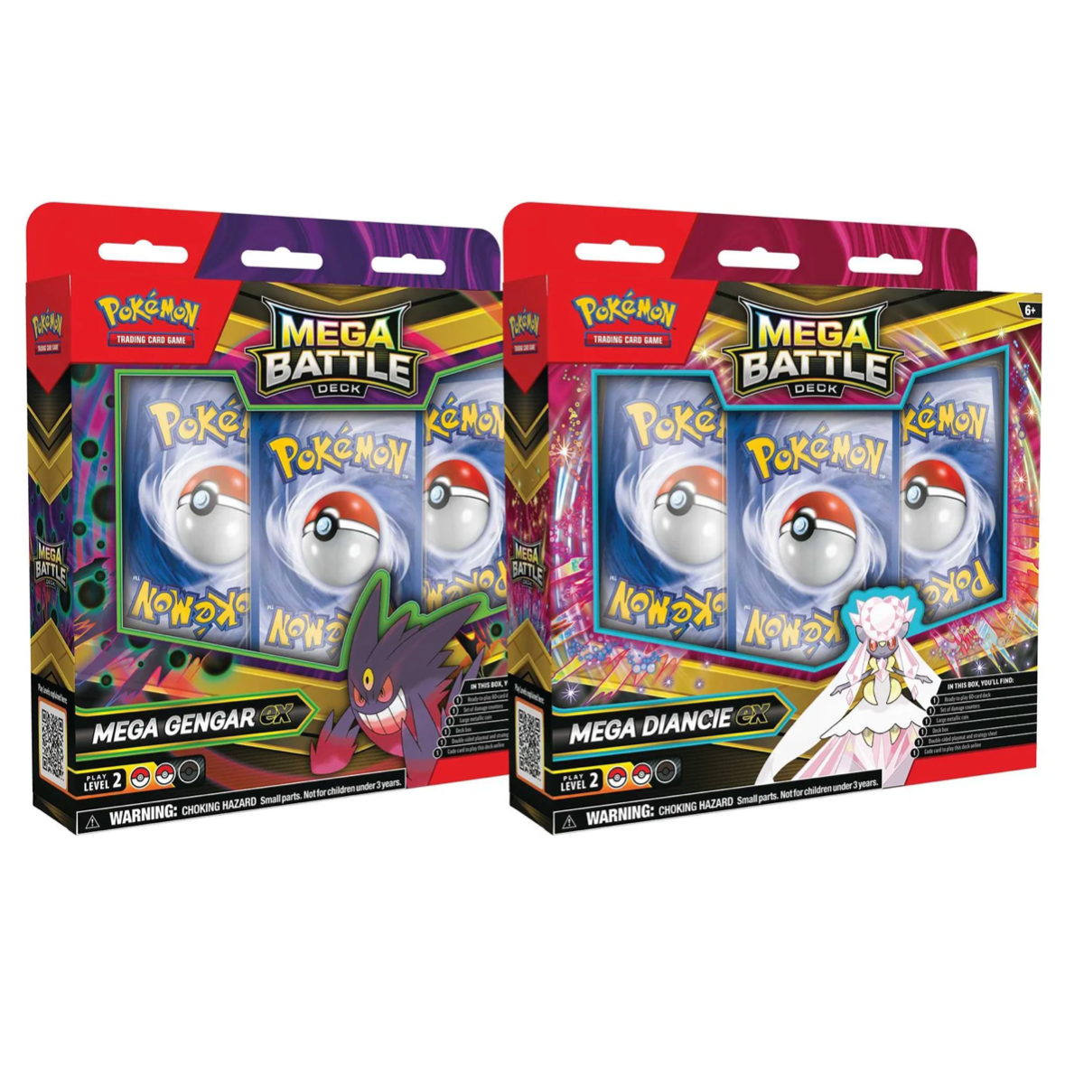 Pokemon TCG Mega Battle Decks - Gengar ex / Diance ex