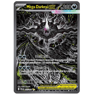 Pokemon TCG Mega Darkrai ex Pitch Black 116/084