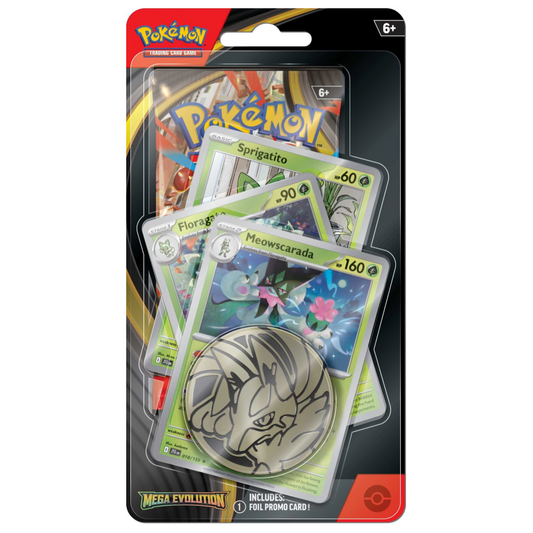 Pokemon TCG Mega Evolution Premium Checklane Blister - Meowscarada