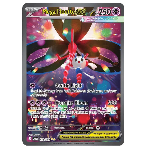 Pokemon TCG Mega Floette ex Chaos Rising 117/086