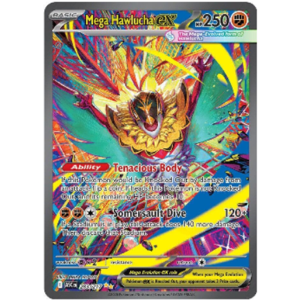 Pokemon TCG Mega Hawlucha ex Ascended Heroes 283/217