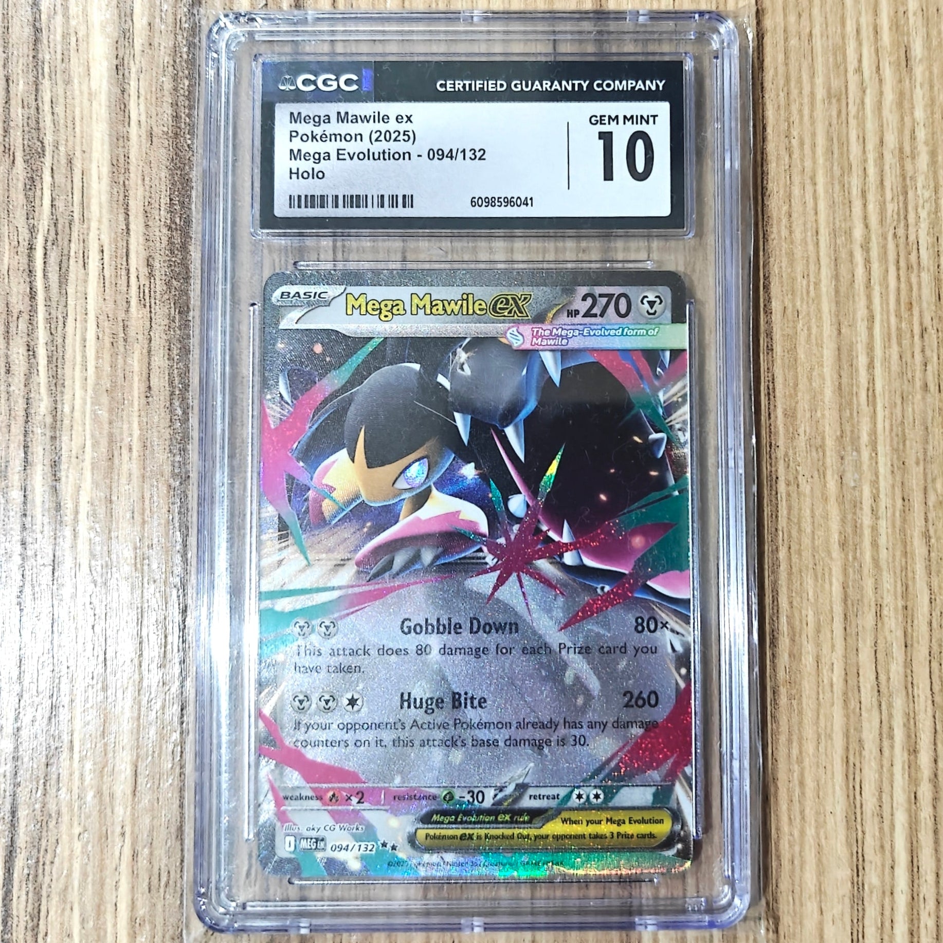 Pokemon TCG Mega Mawile ex Mega Evolution 094/132 (CGC 10)