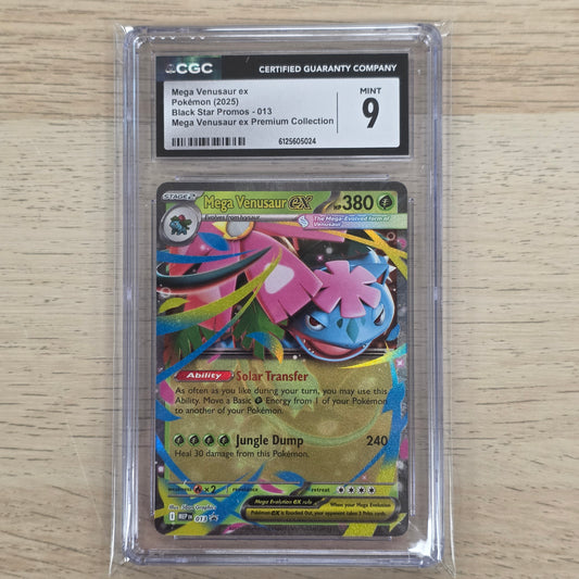 Pokemon TCG Mega Venusaur ex Promo 013 (CGC 9)