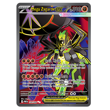 Pokemon TCG Mega Zygarde ex Perfect Order 104/088