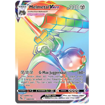 Pokemon TCG Melmetal VMAX Pokemon Go 080/078