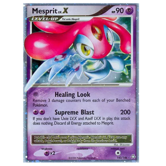 Pokemon TCG Mesprit LV.X Legends Awakened 143/146