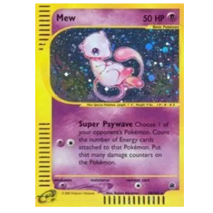 Pokemon TCG Mew *Reverse Holo* Expedition 19/165