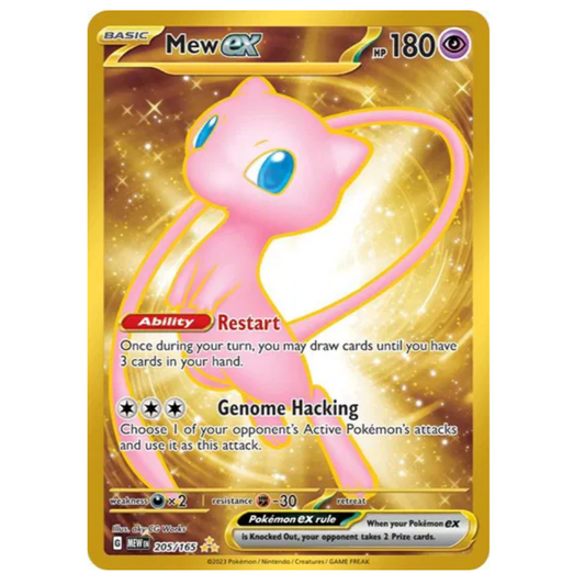 Pokemon TCG Mew ex 151 205/165