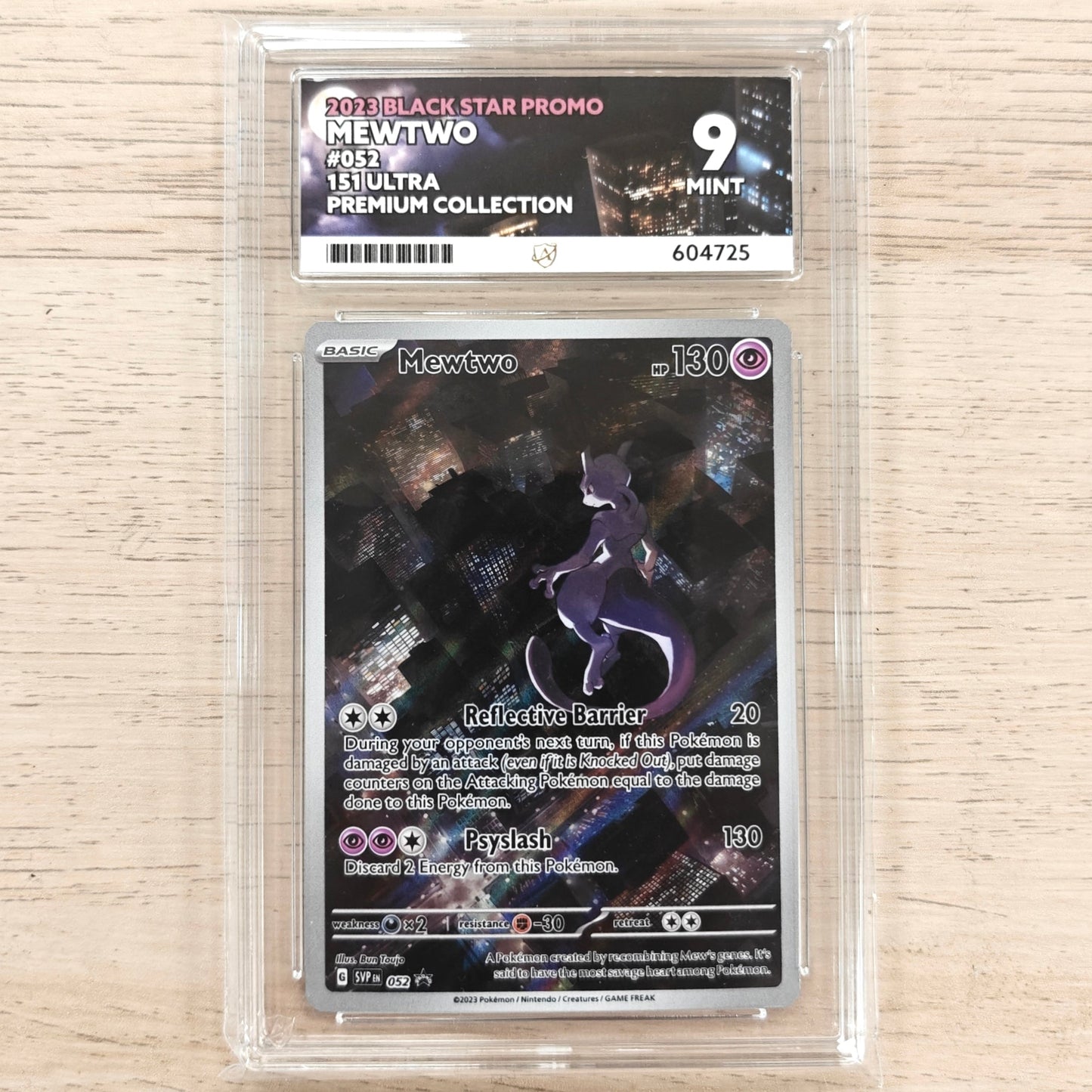 Pokemon TCG Mewtwo 151 052 Promo (Ace 9)