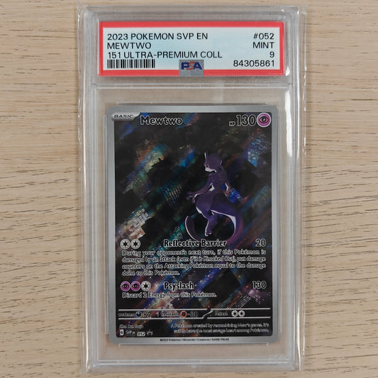 Pokemon TCG Mewtwo 151 052 Promo (PSA 9)