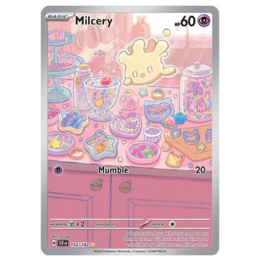 Pokemon TCG Milcery Stellar Crown 152/142