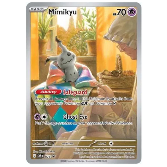 Pokemon TCG Mimikyu Promo 075 *Sealed*