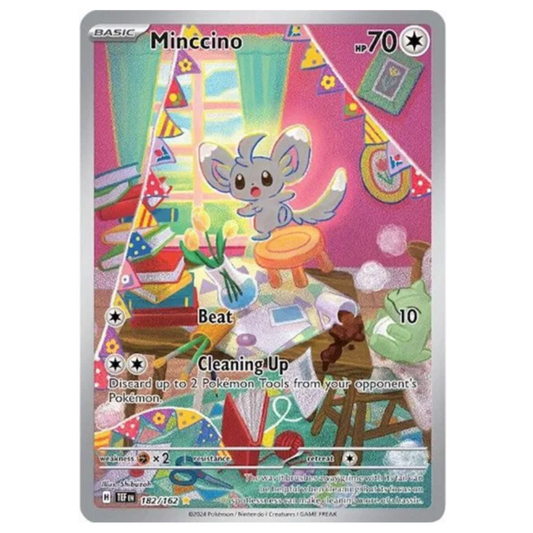 Pokemon TCG Minccino Temporal Forces 182/162