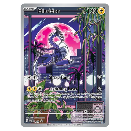 Pokemon TCG Miraidon Promo 013 *Sealed*