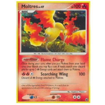Pokemon TCG Moltres Majestic Dawn 10/100