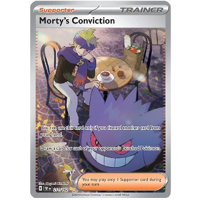 Pokemon TCG Morty's Conviction Temporal Forces 211/162