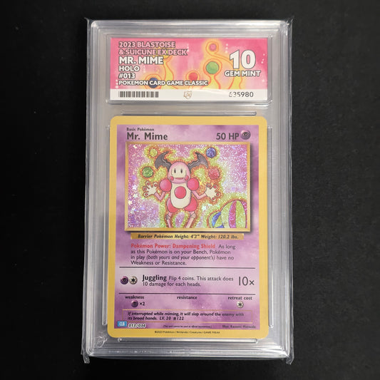 Pokemon TCG Mr. Mime Blastoise & Suicune EX Deck (ACE 10)