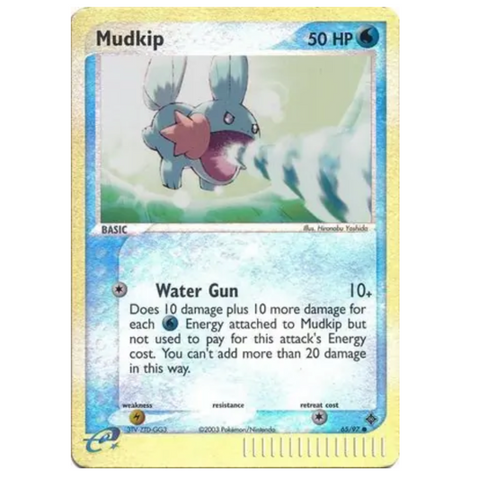 Pokemon TCG Mudkip *Reverse Holo* EX Dragon 65/97