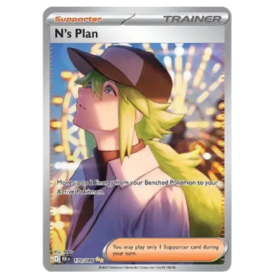 Pokemon TCG N’s Plan Black Bolt 170/086