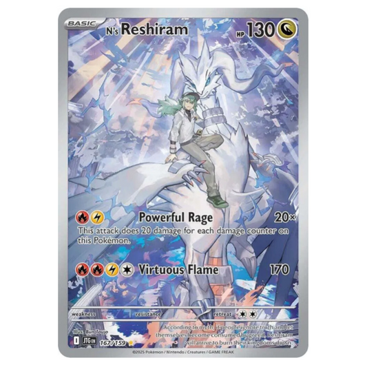 Pokemon TCG N’s Reshiram Journey Together 167/159