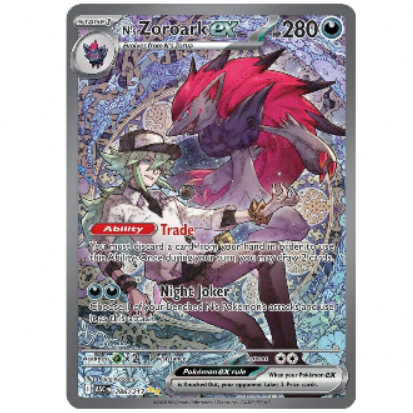 Pokemon TCG N's Zoroark ex Ascended Heroes 286/217