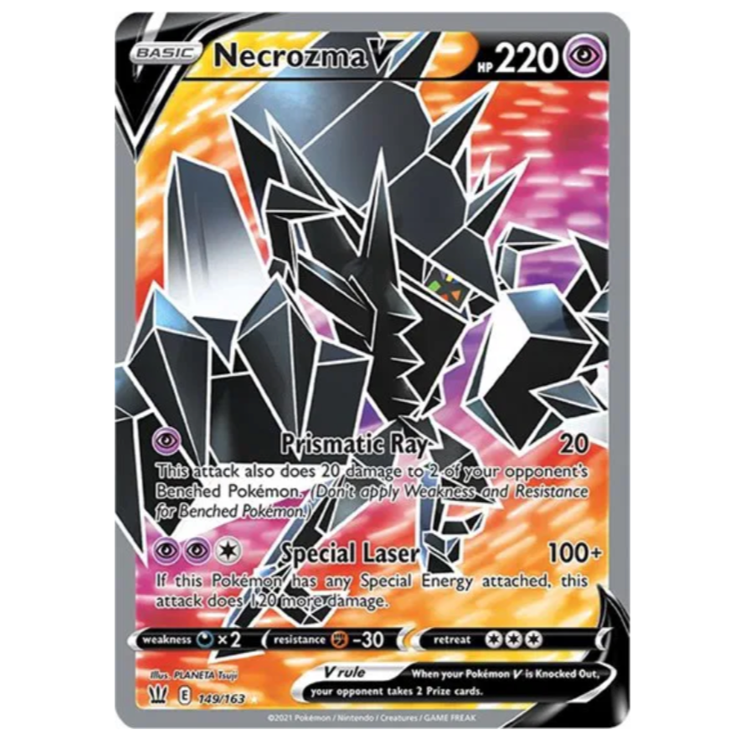 Pokemon TCG Necrozma V Battle Styles 149/163