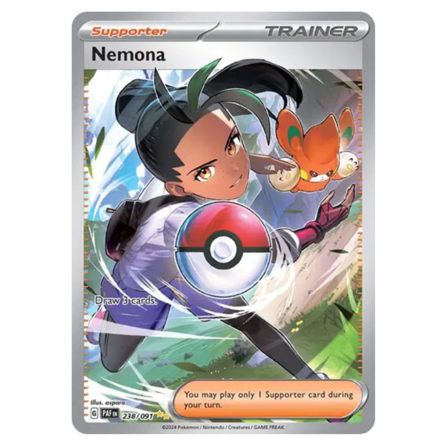 Pokemon TCG Nemona Paldean Fates 238/091