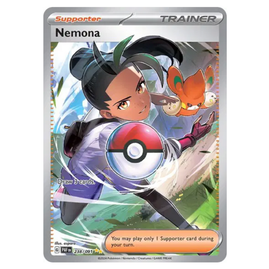 Pokemon TCG Nemona Paldean Fates 238/091