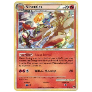 Pokemon TCG Ninetales Blister Exclusives 7/123