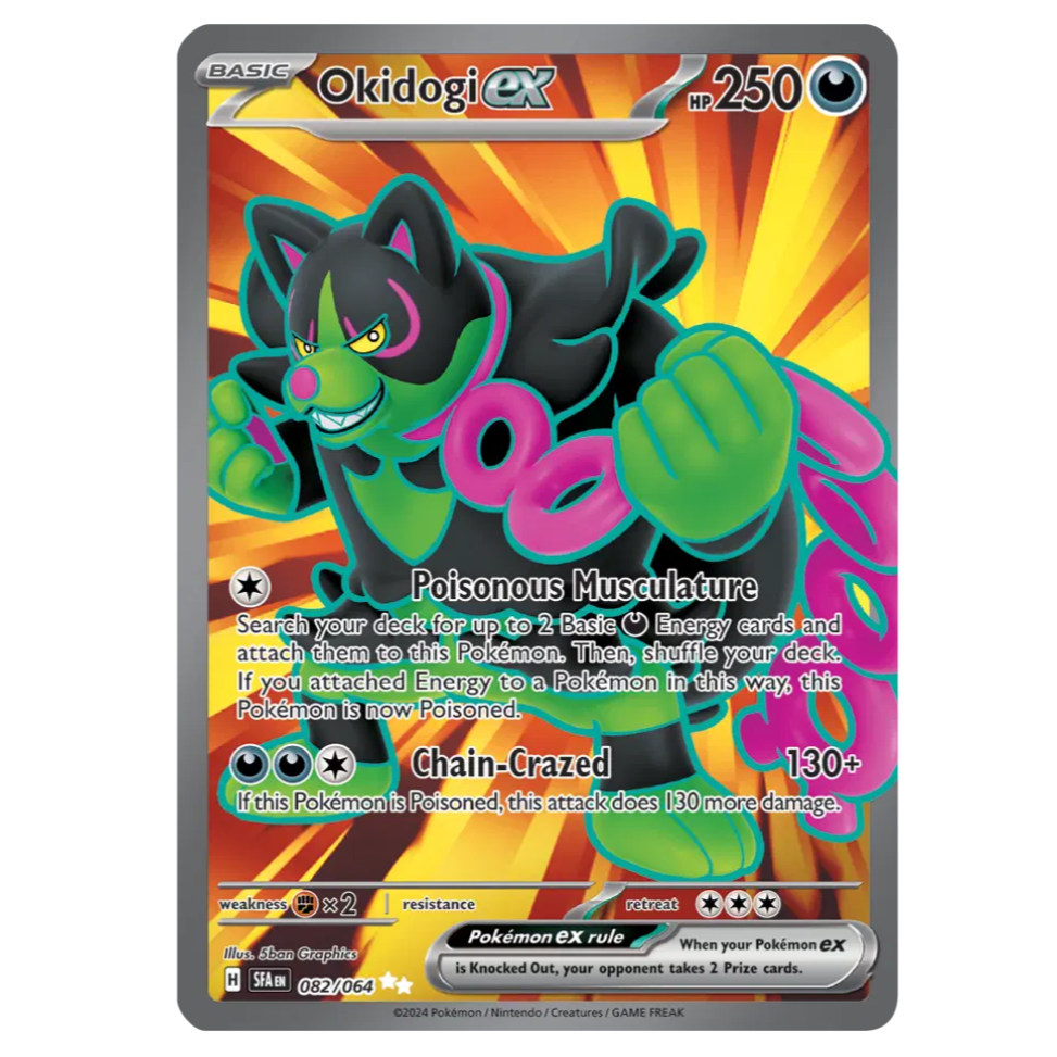 Pokemon TCG Okidogi ex Shrouded Fable 082/064