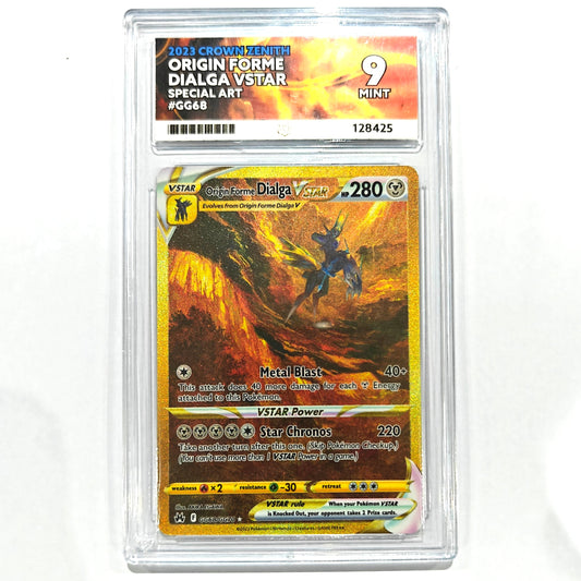 Pokemon TCG Origin Forme Dialga VSTAR Crown Zenith GG68/GG70 ACE 9