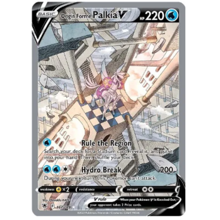 Pokemon TCG Origin Forme Palkia V Astral Radiance 167/189