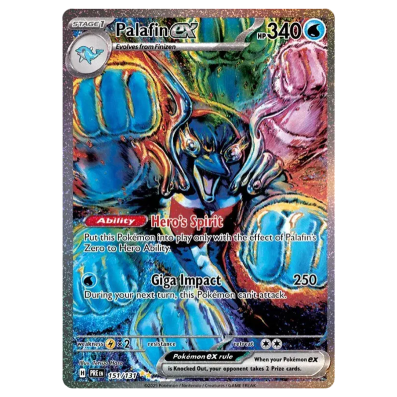 Pokemon TCG Palafin ex Prismatic Evolutions 151/131