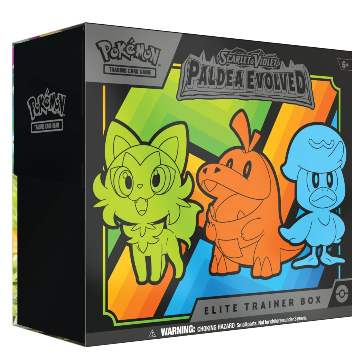 Pokemon TCG Paldea Evolved Elite Trainer Box