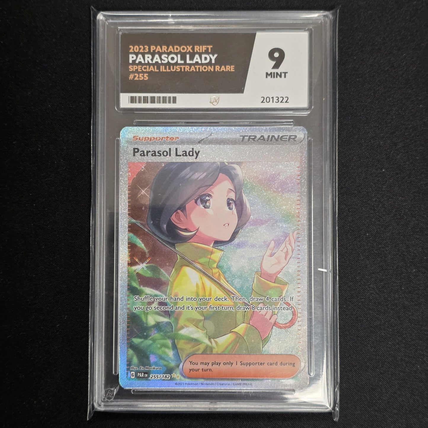 Pokemon TCG Parasol Lady Paradox Rift 255/182 (ACE 9)