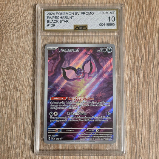 Pokemon TCG Pecharunt Promo 129 (AGS 10)