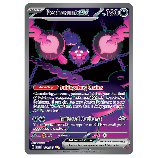 Pokemon TCG Pecharunt ex Shrouded Fable 093/064
