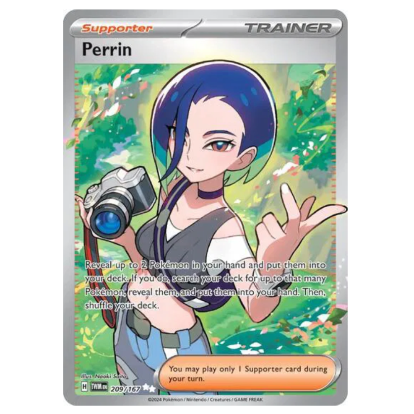 Pokemon TCG Perrin Twilight Masquerade 209/167