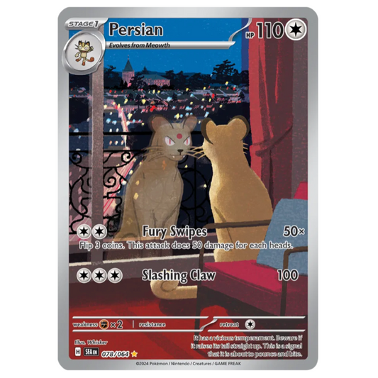 Pokemon TCG Persian Shrouded Fable 078/064